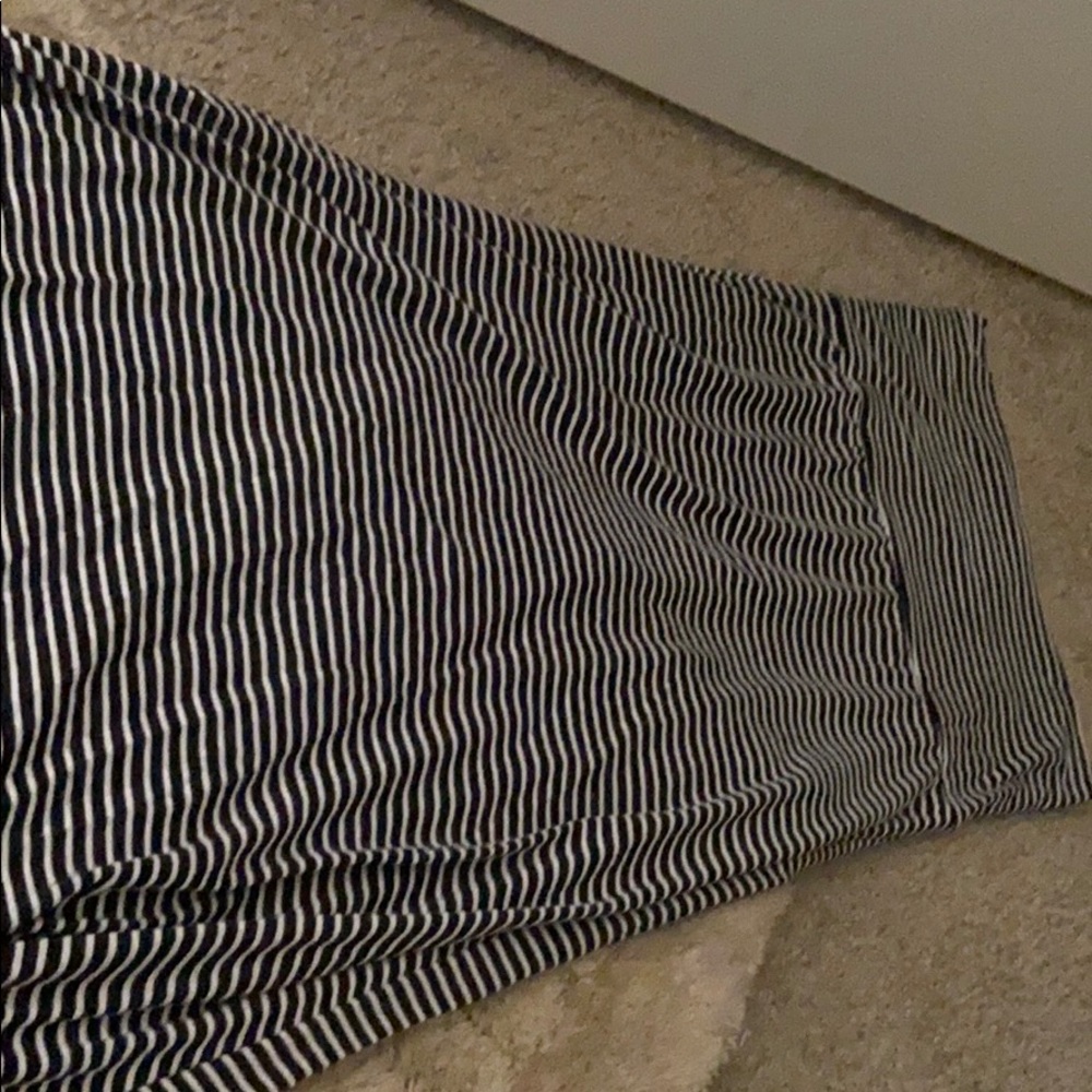Maxi striped skirt